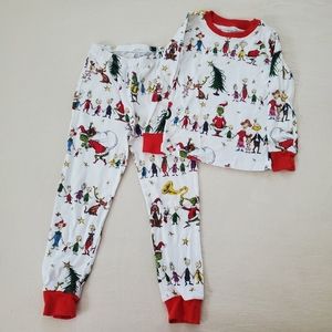Pottery Barn Dr. Seuss pajamas set kids 6